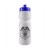 White with Blue Lid 28 oz. Sports Bottle - BPA Free